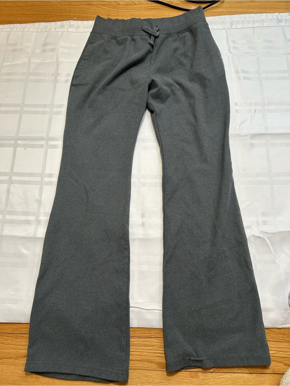 abercrombie kids Charcoal Gray Drawstring Sweatpants